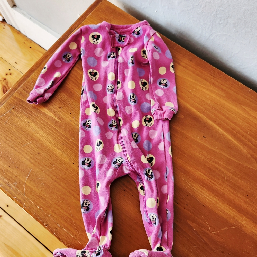 Disney 6-9m Purple Footie